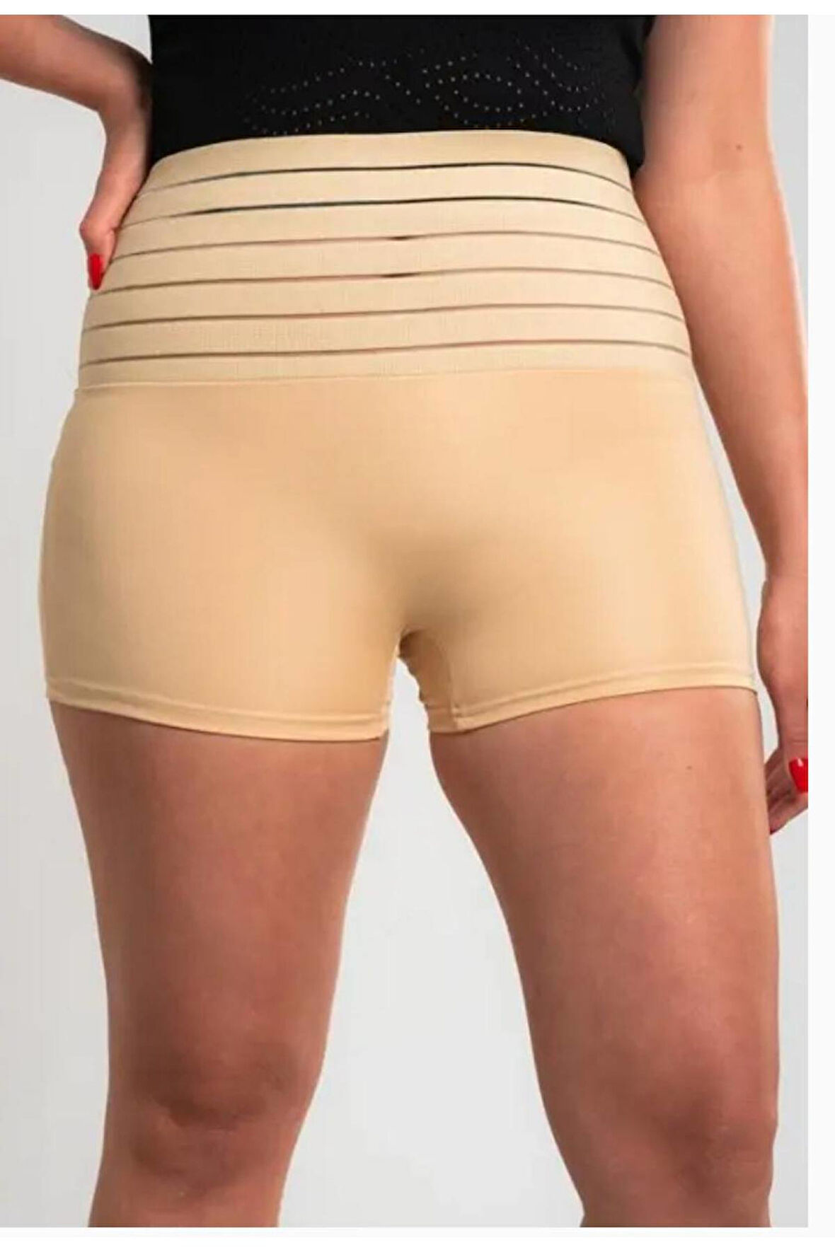 Boxer Şort Korse - Ten