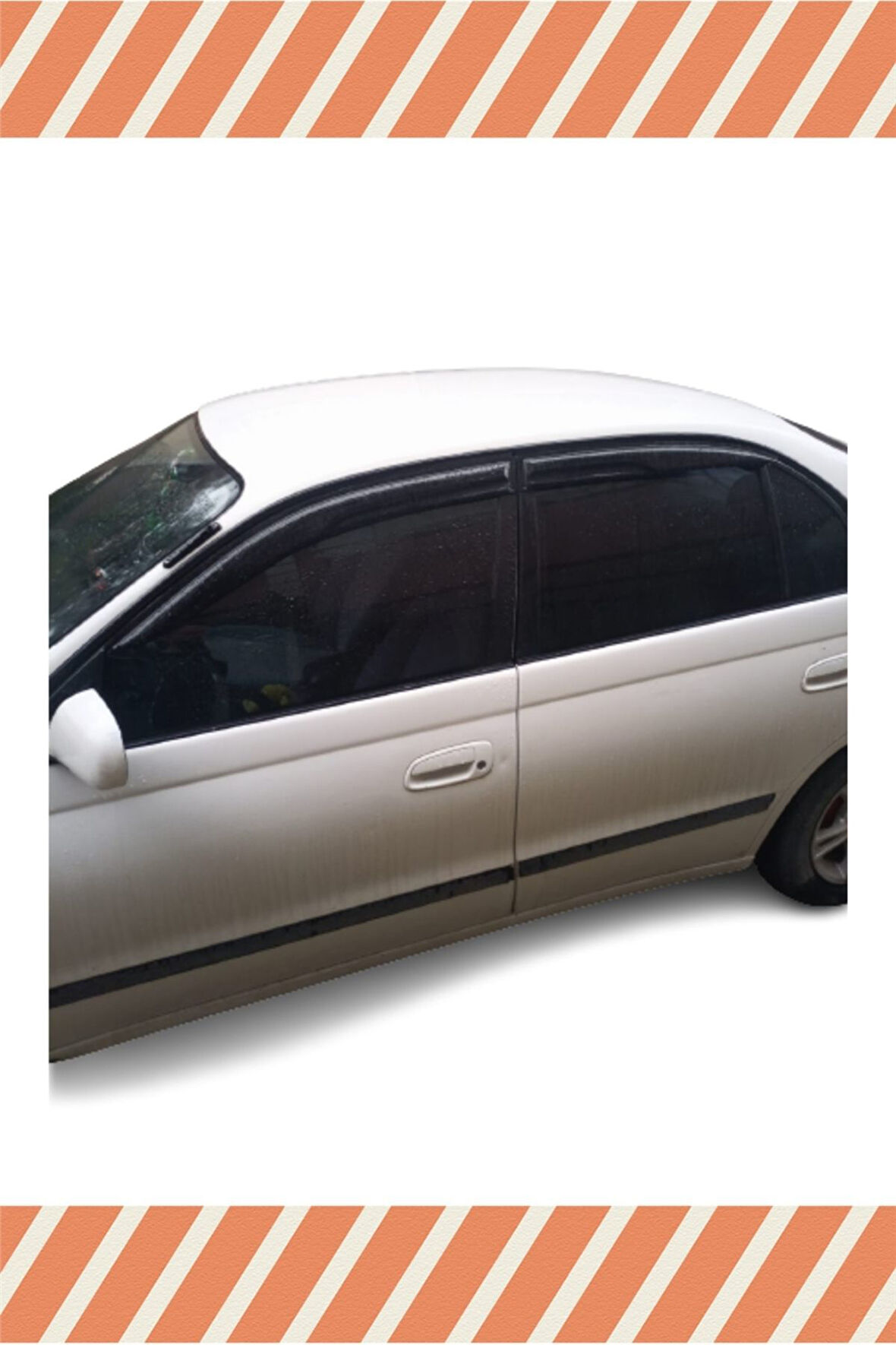 Toyota Carina 1993 Ve Sonrası Modellerine Uyumlu Özel 4'Lü Mügen Tip Cam Rüzgarlığı