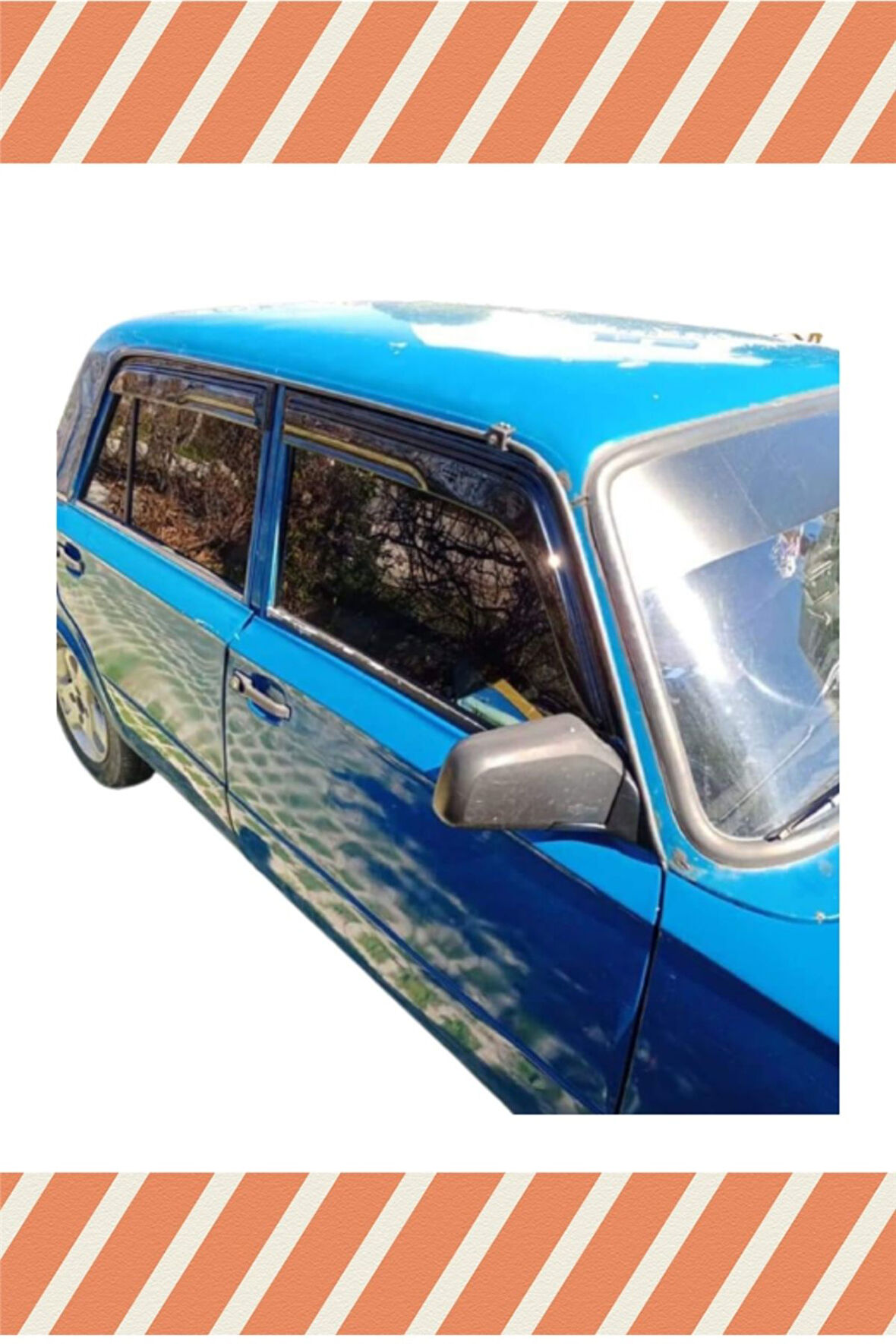 Fiat Serçe Tüm Modellerine Uyumlu Özel 4'Lü Mügen Tip Cam Rüzgarlığı