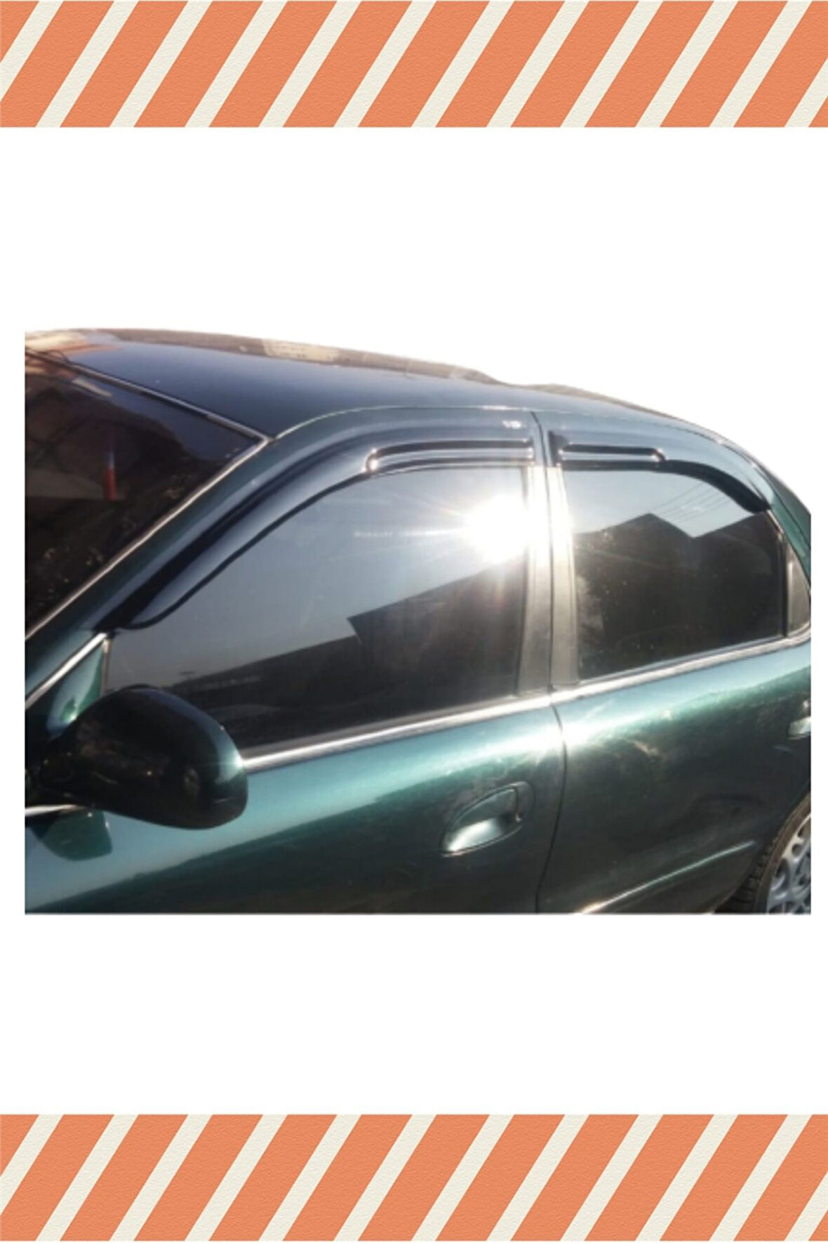 Kia Celarus Tüm Modellerine Uyumlu Özel 4'Lü Mügen Tip Cam Rüzgarlığı