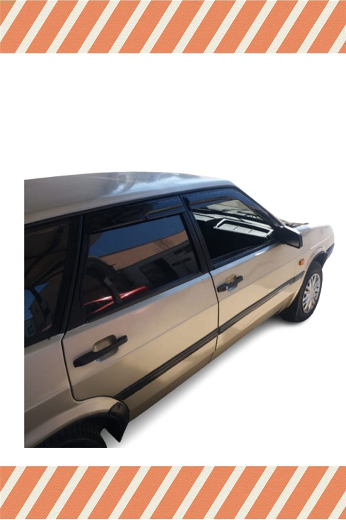 Lada Samara Sd Tüm Modellerine Uyumlu Özel 4'Lü Mügen Tip Cam Rüzgarlığı