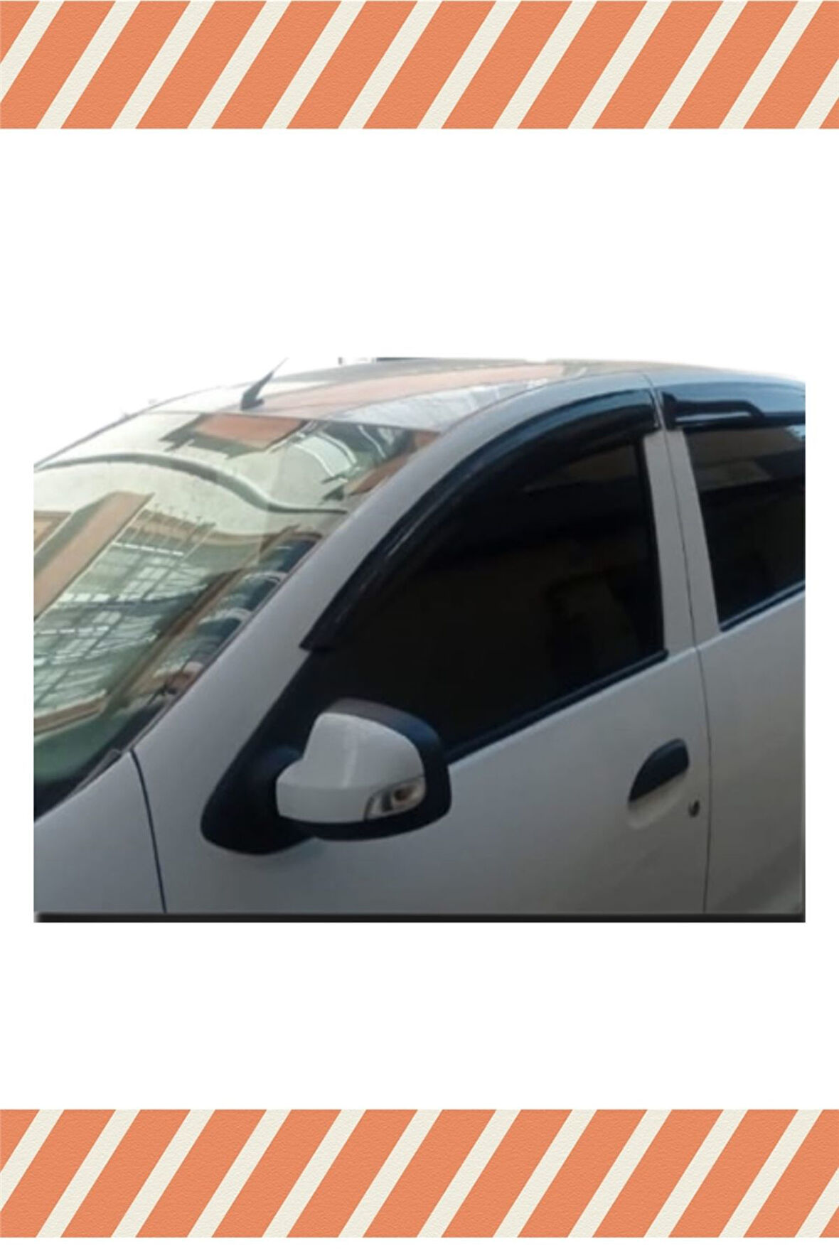 Renault Symbol 2013 Ve Sonrası Modellerine Uyumlu Özel 4'Lü Mügen Tip Cam Rüzgarlığı