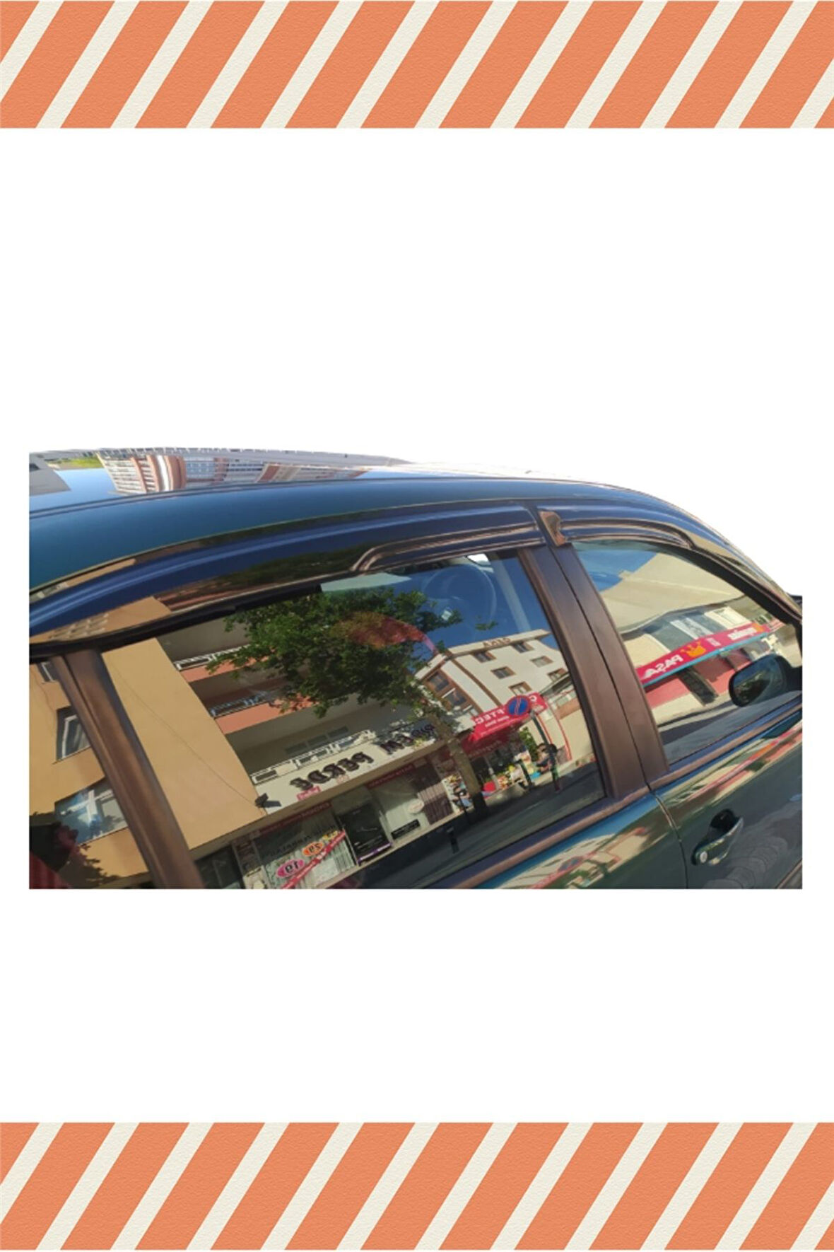 Seat Toledo 1998-2005 Modellerine Uyumlu Özel 4'Lü Mügen Tip Cam Rüzgarlığı