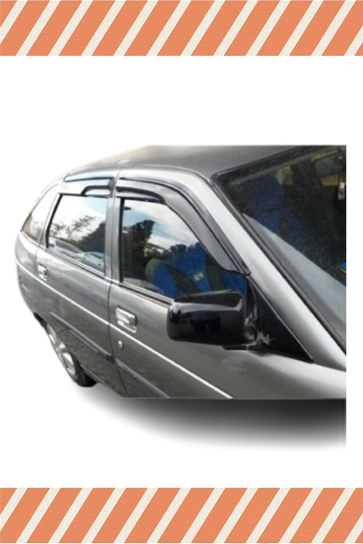 Lada Vega Hb Tüm Modellerine Uyumlu Özel 4'Lü Mügen Tip Cam Rüzgarlığı