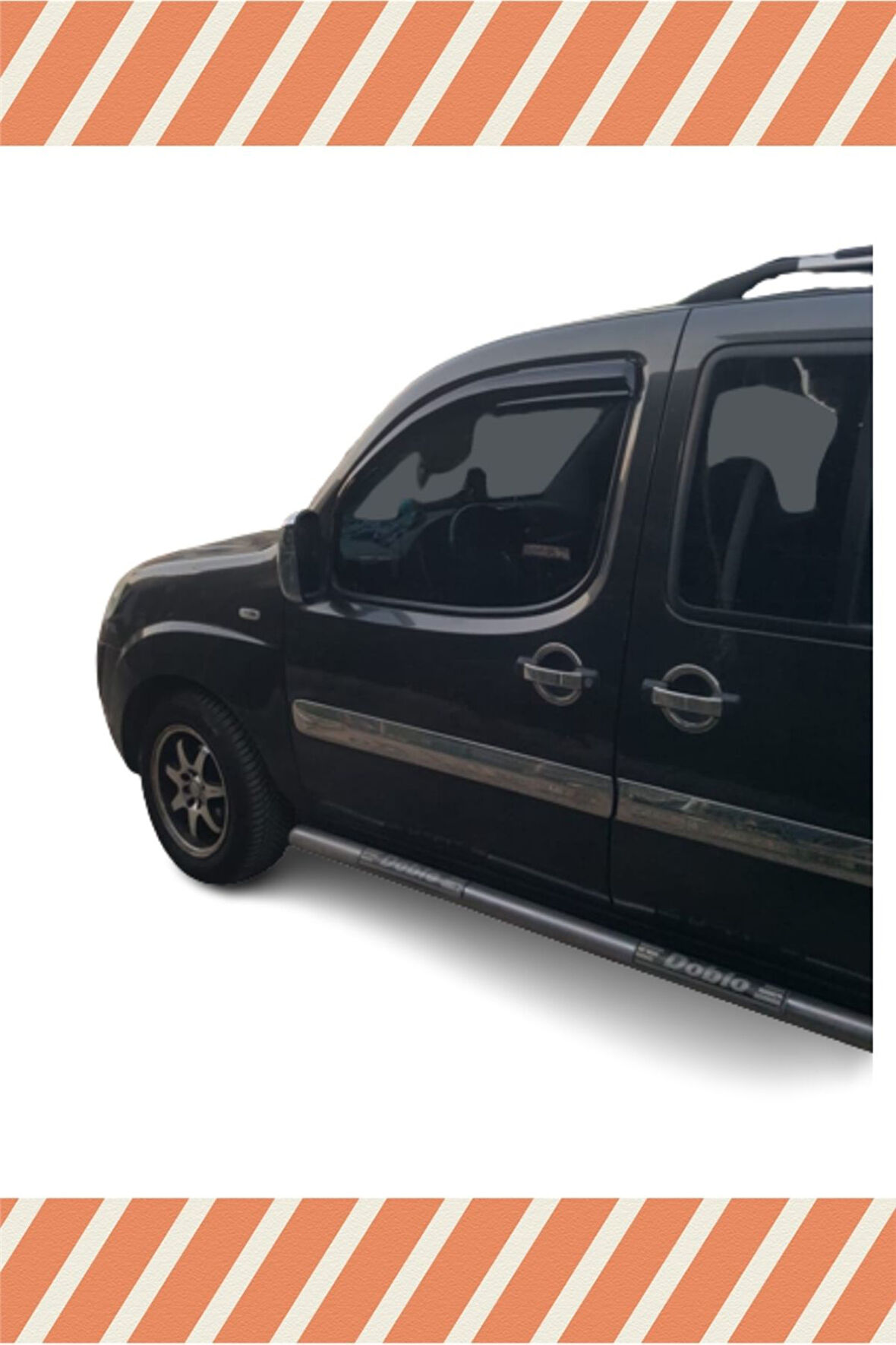 Fiat Doblo 1 ( 2 Kapı) 2000-2009 Modellerine Uyumlu Özel 2'Li Mügen Tip Cam Rüzgarlığı