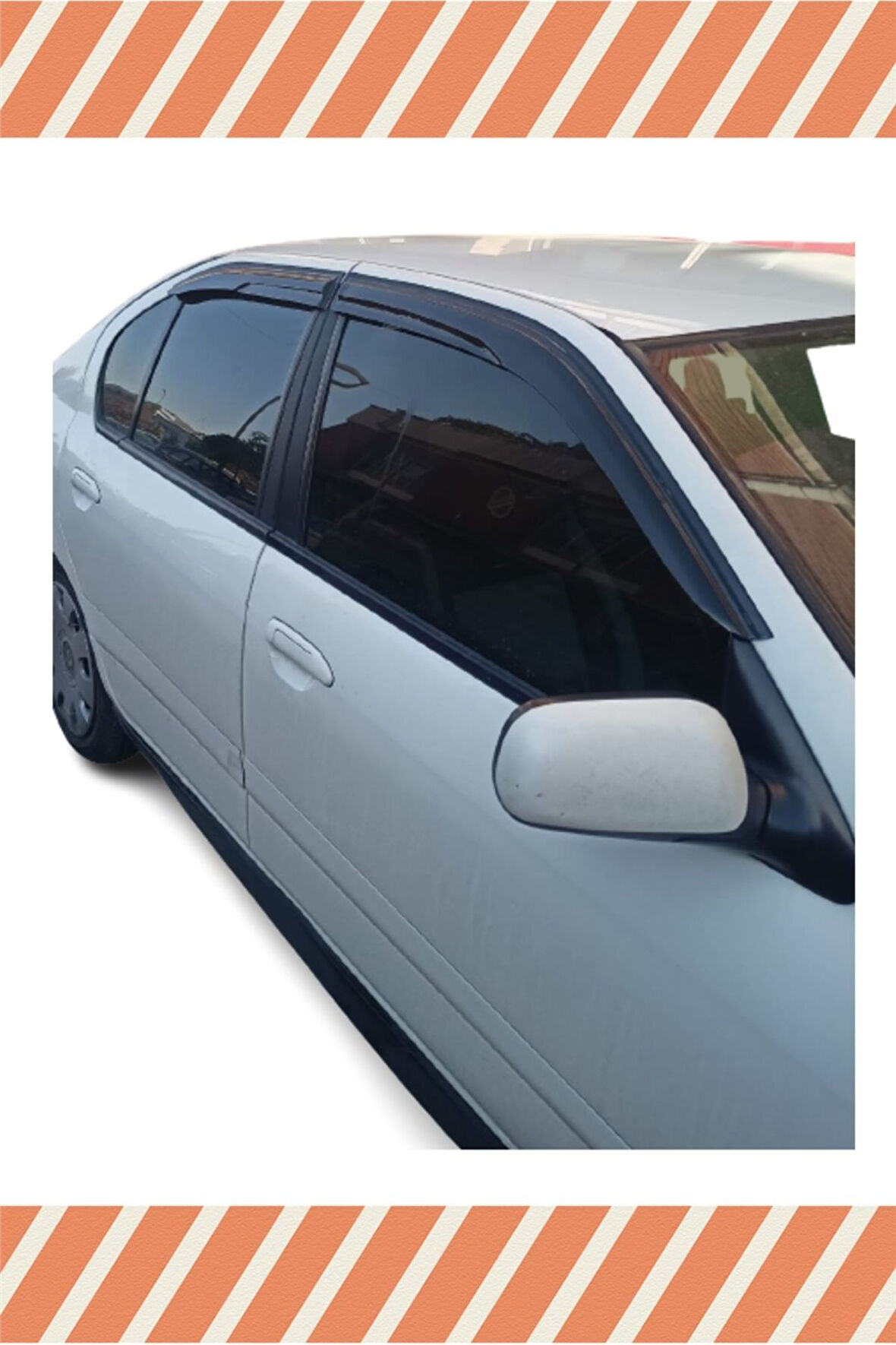 Nıssan Primera 1995-2002 Modellerine Uyumlu Özel 4'Lü Mügen Tip Cam Rüzgarlığı