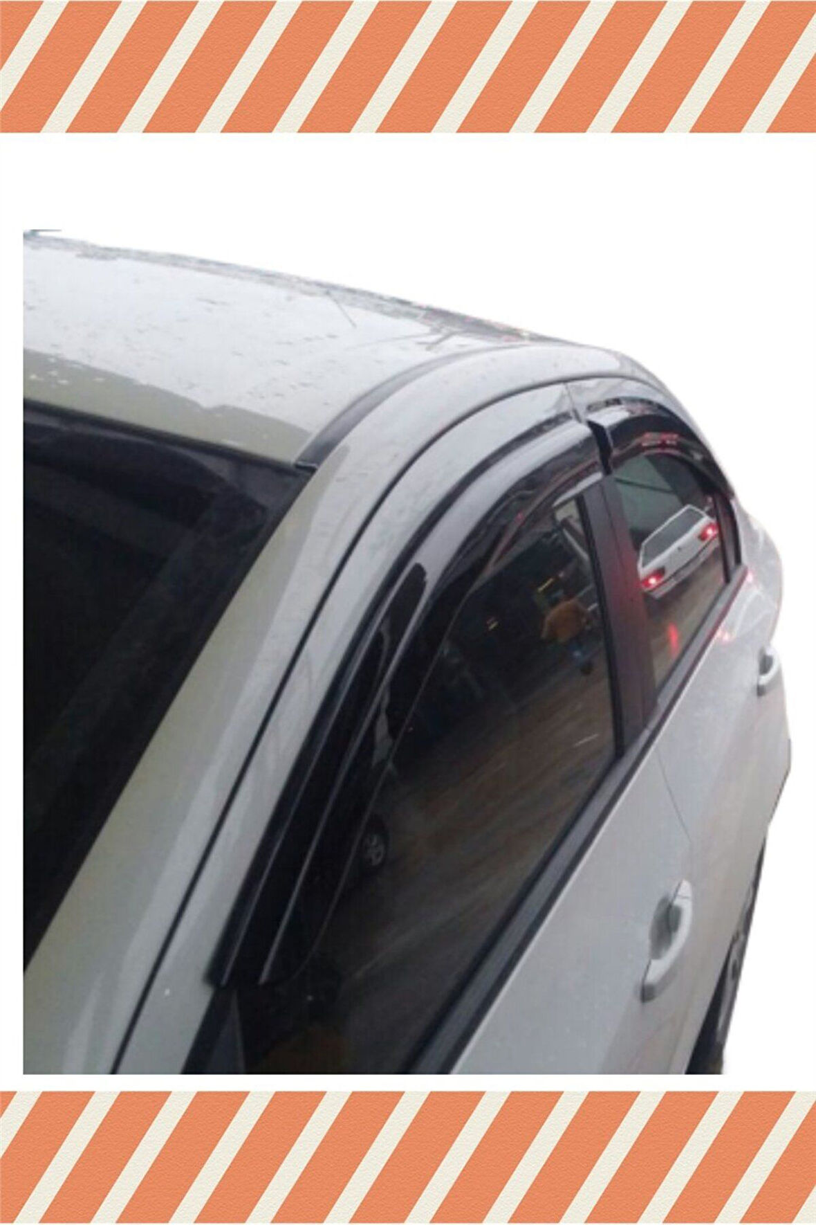 Chevrolet Aveo Sedan 2012 Ve Sonrası Modellerine Uyumlu Özel 4'Lü Mügen Cam Rüzgarlığı