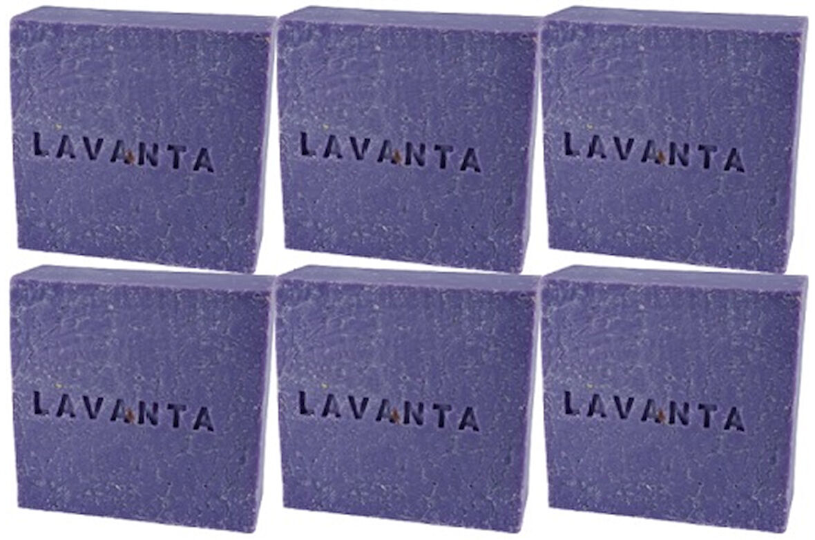 Lavanta Yağlı Doğal Sabun 6 Adet