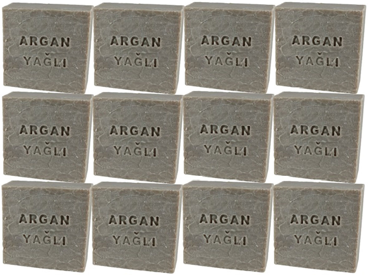 Argan Yağlı Doğal Sabun 12 Adet