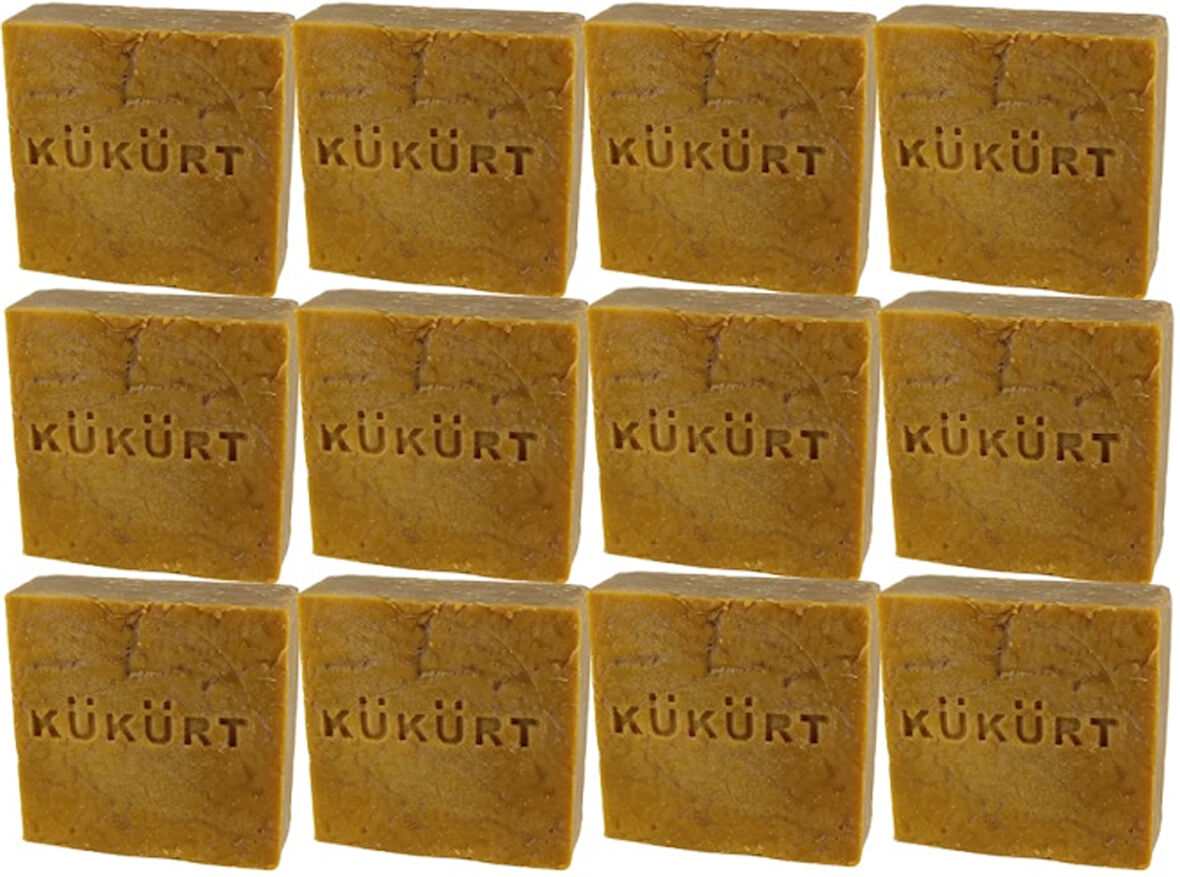 Kükürtlü Doğal Sabun 12 Adet