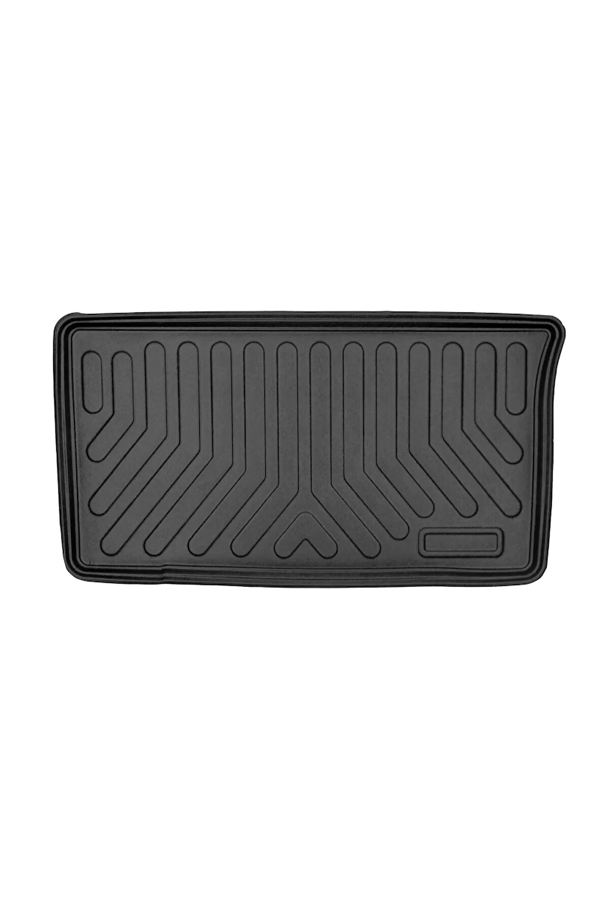 Fiat 500 e ( Elektrikli ) 2024 Araca Özel Tasarım 3D Bagaj Havuzu