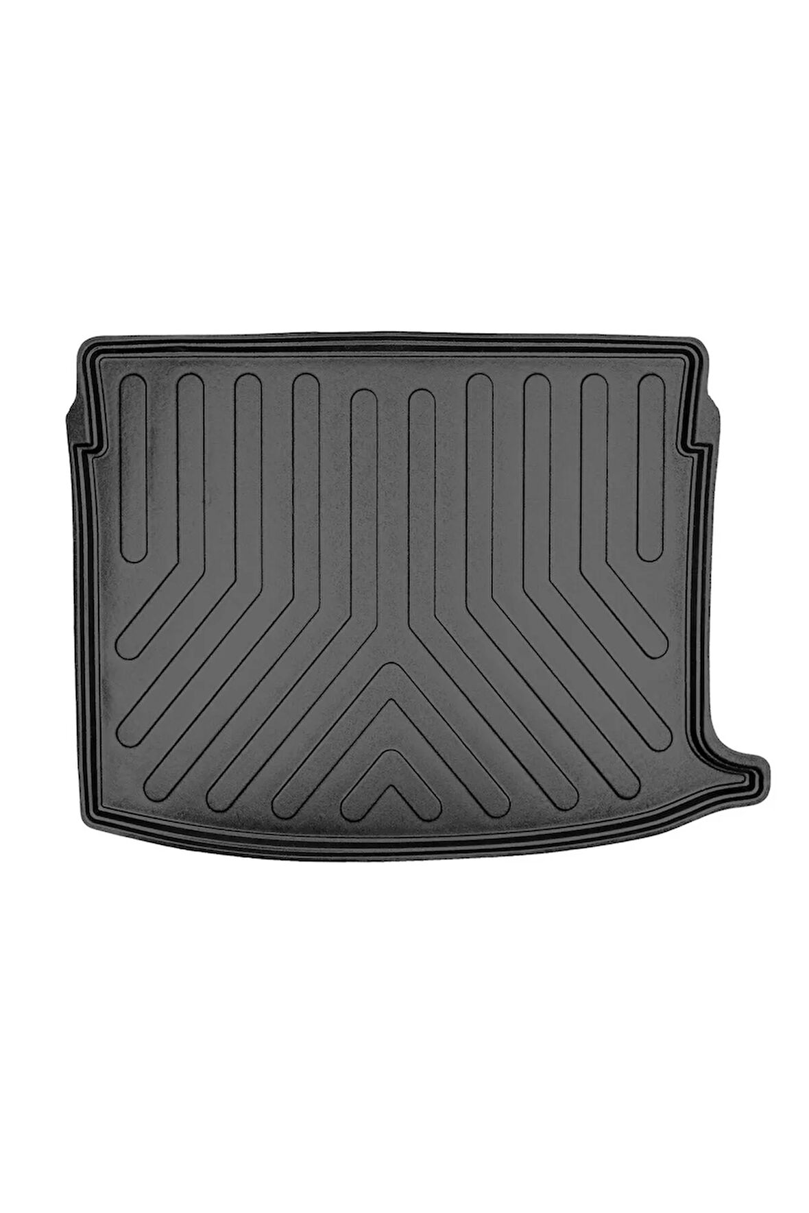 Volkswagen Taigo (Üst Kısım) 2024 Araca Özel Tasarım 3D Bagaj Havuzu