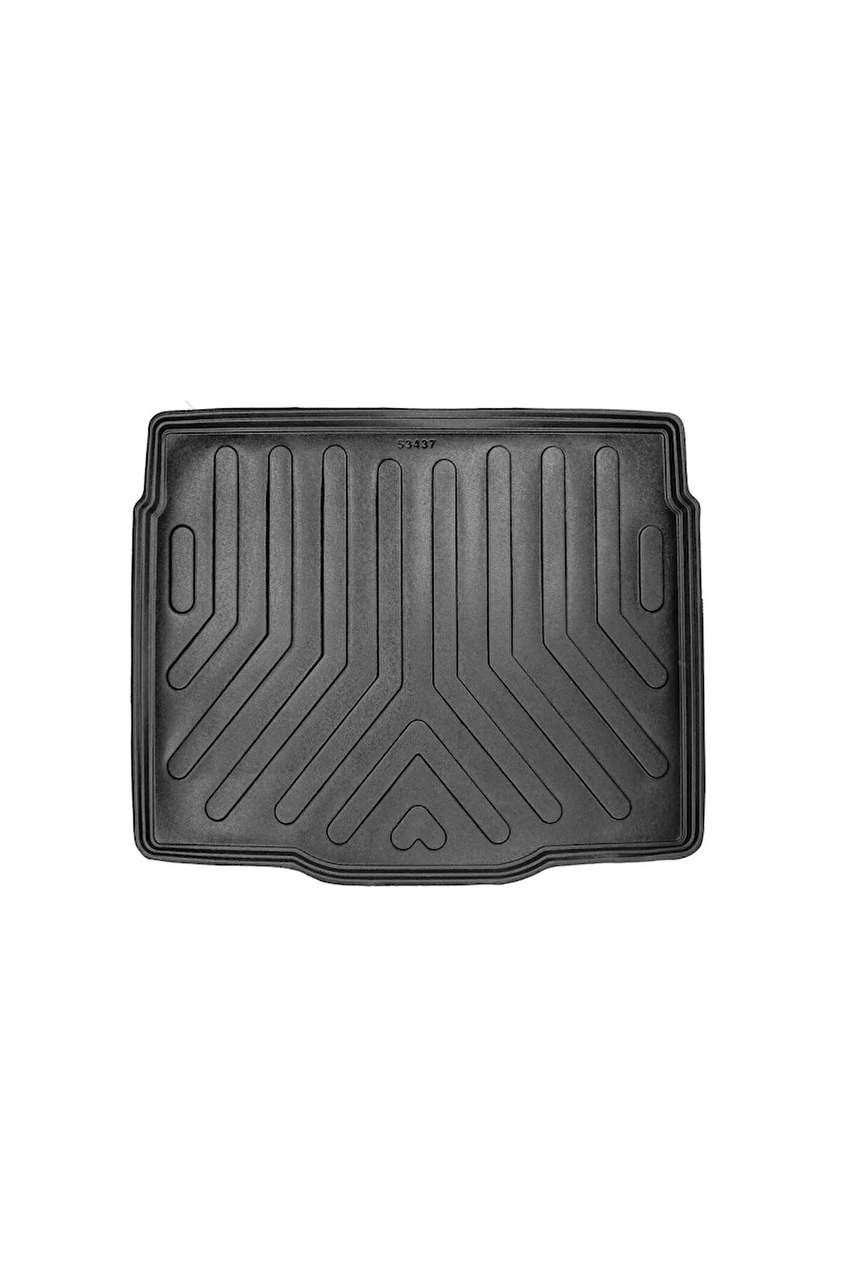 Citroen C4 (Alt Kısım) 2021 Araca Özel Tasarım 3D Bagaj Havuzu