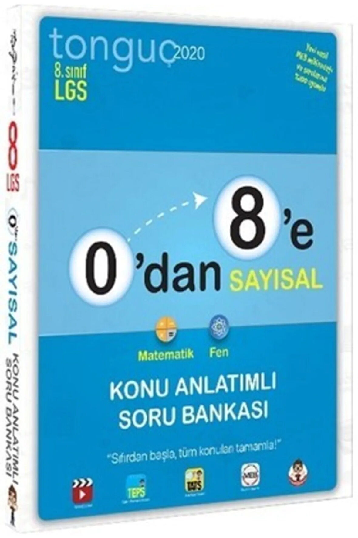 Tonguç 8.sınıf 0'dan 8'e Sayısal Konu Anlatımlı Soru Bankası