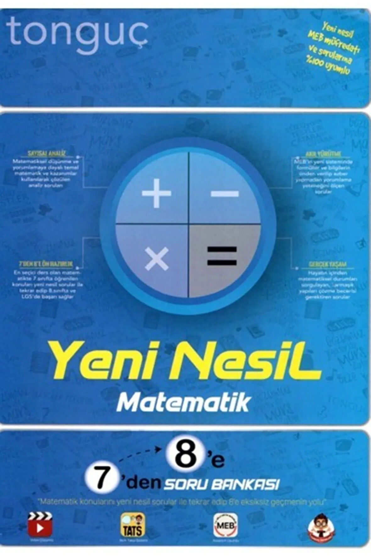 Tonguç 7 Den 8 E Matematik Soru Bankası