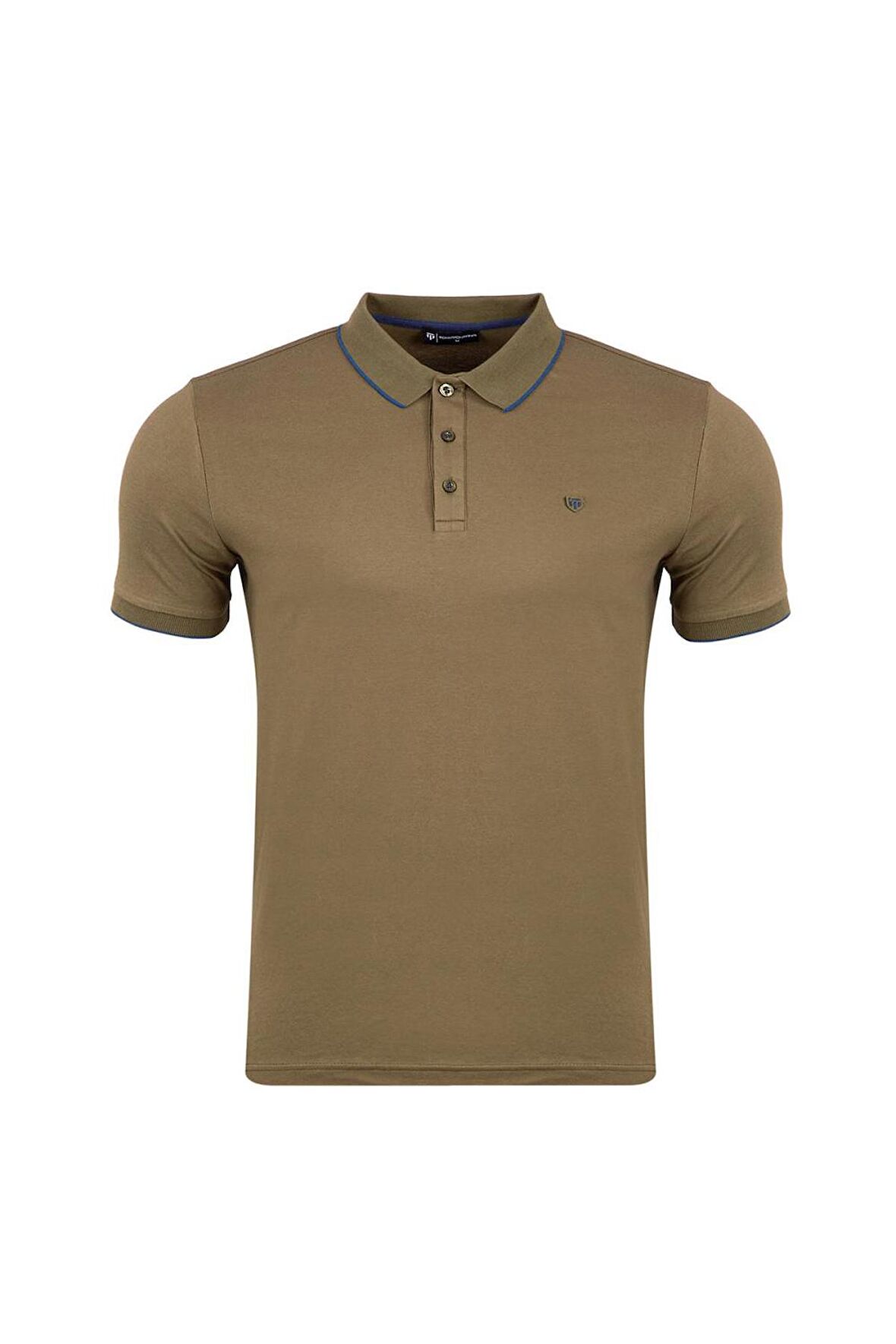 Regular Fit Polo Yaka Kısa Kollu Basic T-Shirt	