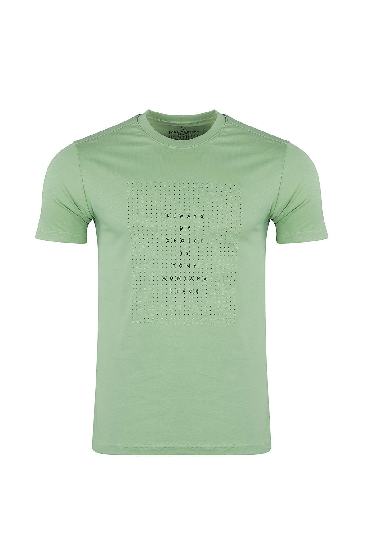Oversize Bisiklet Yaka %100 Pamuk Kısa Kollu Penye T-Shirt	