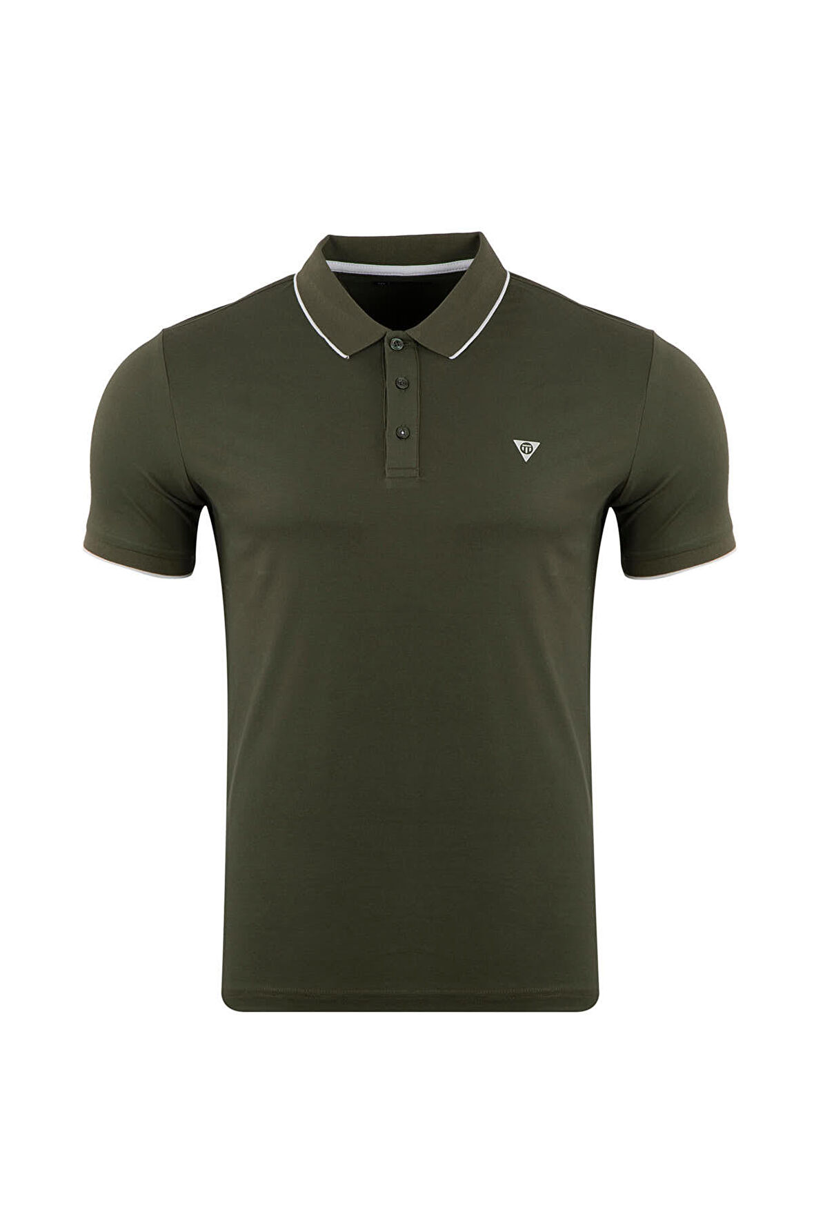 Büyük Beden Polo Yaka T-Shirt	