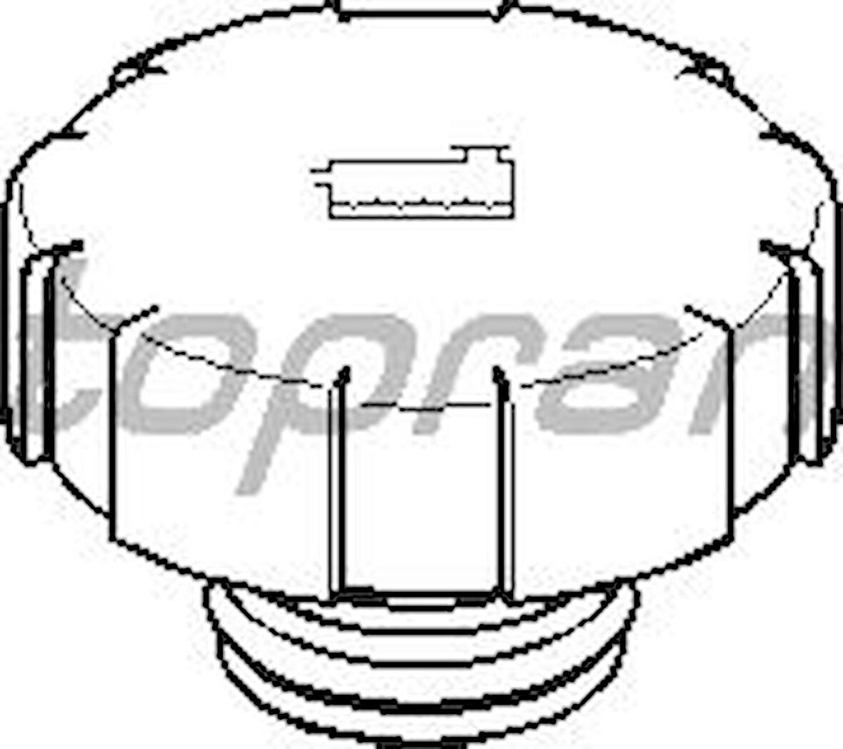TOPRAN 755 Genlesme Kavanoz Kapağı Astra H-Corsa D-Sıgnum-Vectra C-Zafıra B