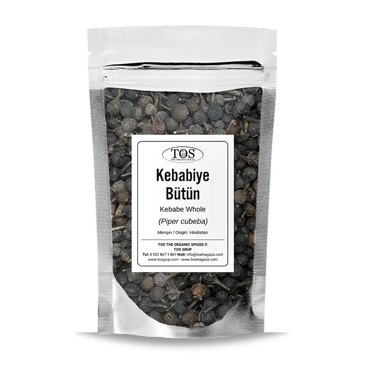 Kebabiye Bütün 50 gr (1. Kalite) Piper cubeba