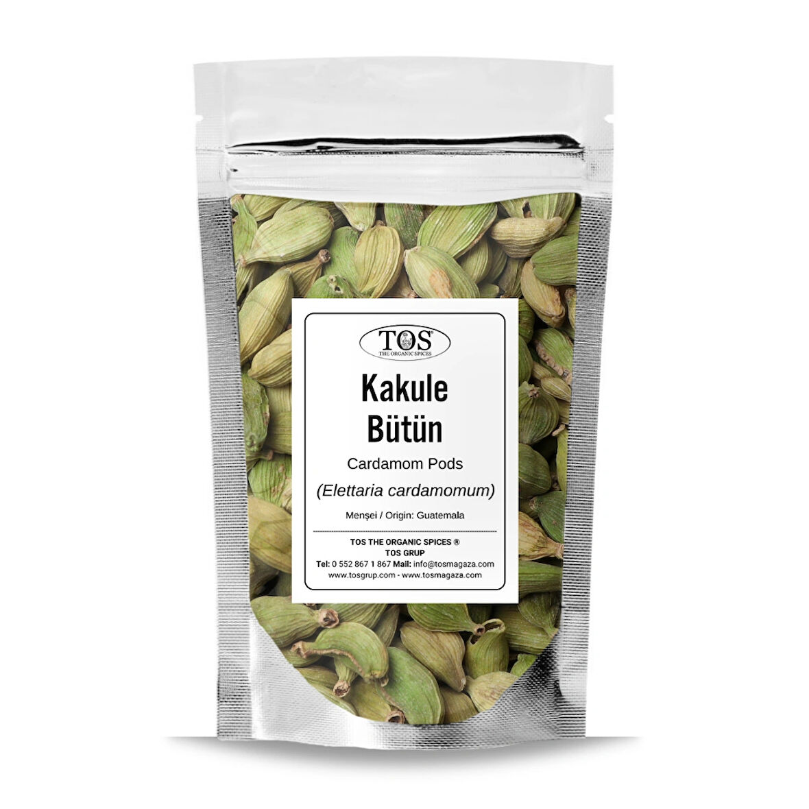 Kakule Bütün 1 kg (1. Kalite) Elettaria cardamomum