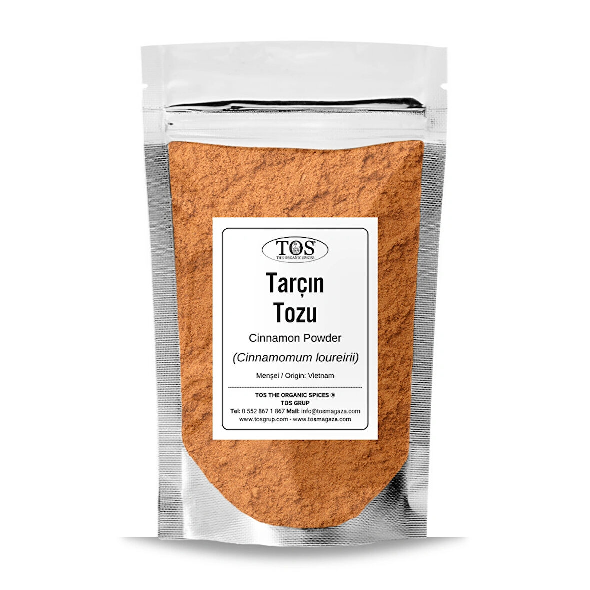 Tarçın Tozu, Vietnam 50 gr (1. Kalite) Cinnamomum loureirii