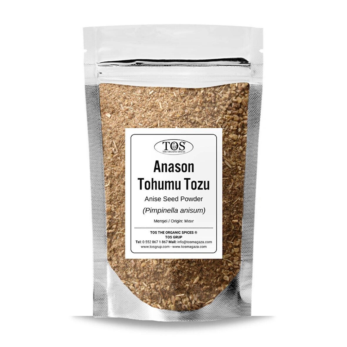 Anason Tohumu Tozu 500 gr (1. Kalite) Pimpinella anisum