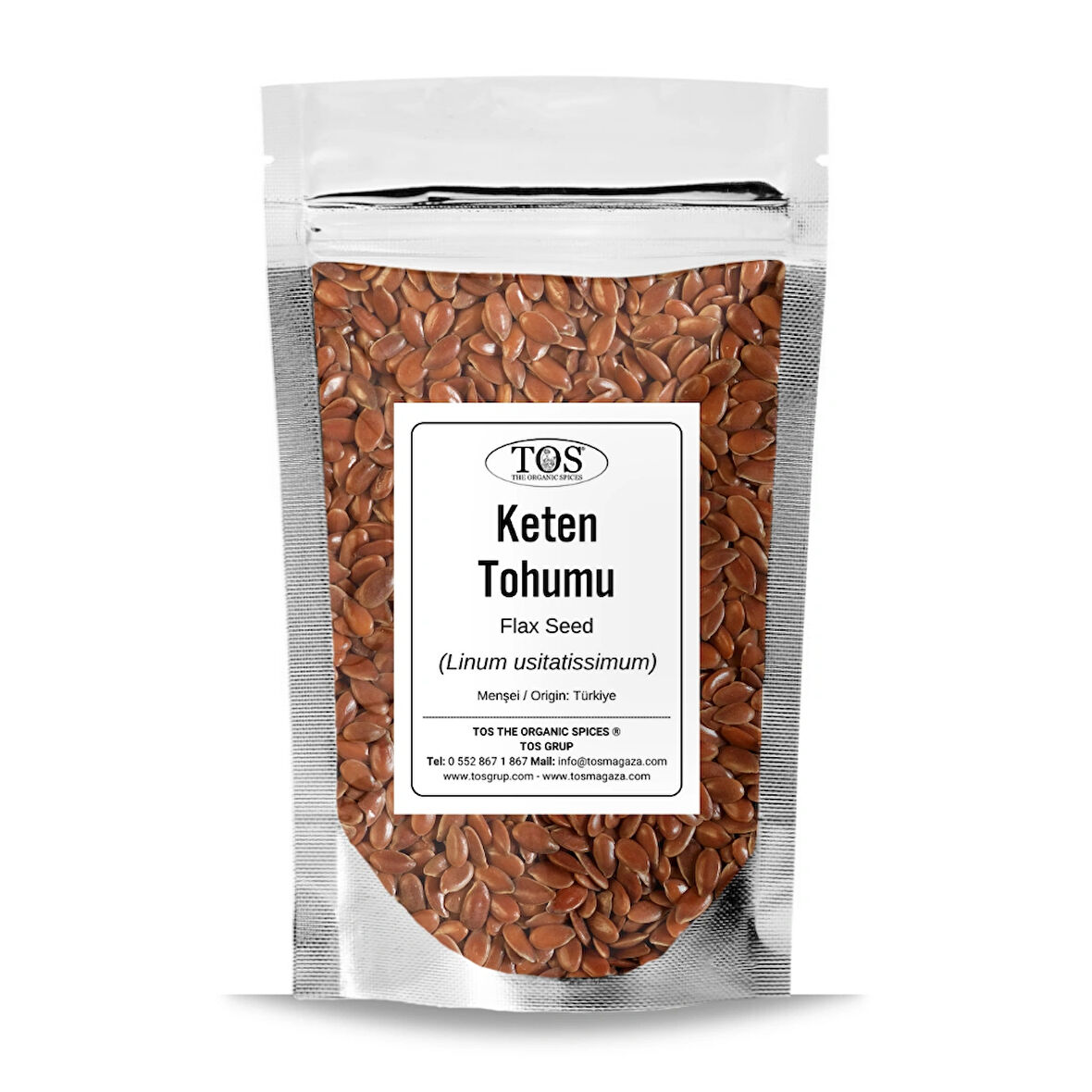 Keten Tohumu 50 gr (1. Kalite) Linum usitatissimum