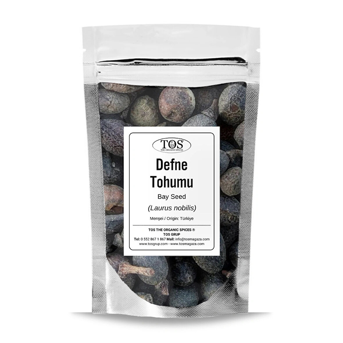 Defne Tohumu 100 gr (1. Kalite) Laurus nobilis