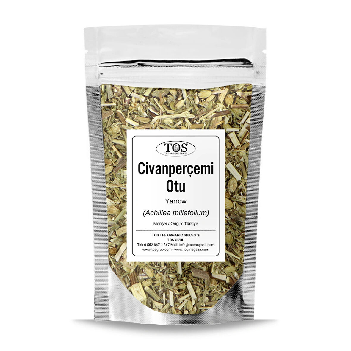 Civanperçemi 50 gr (1. Kalite) Achillea millefolium