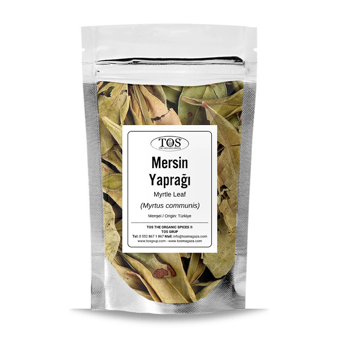 Mersin Yaprağı 250 gr (1. Kalite) Myrtus communis