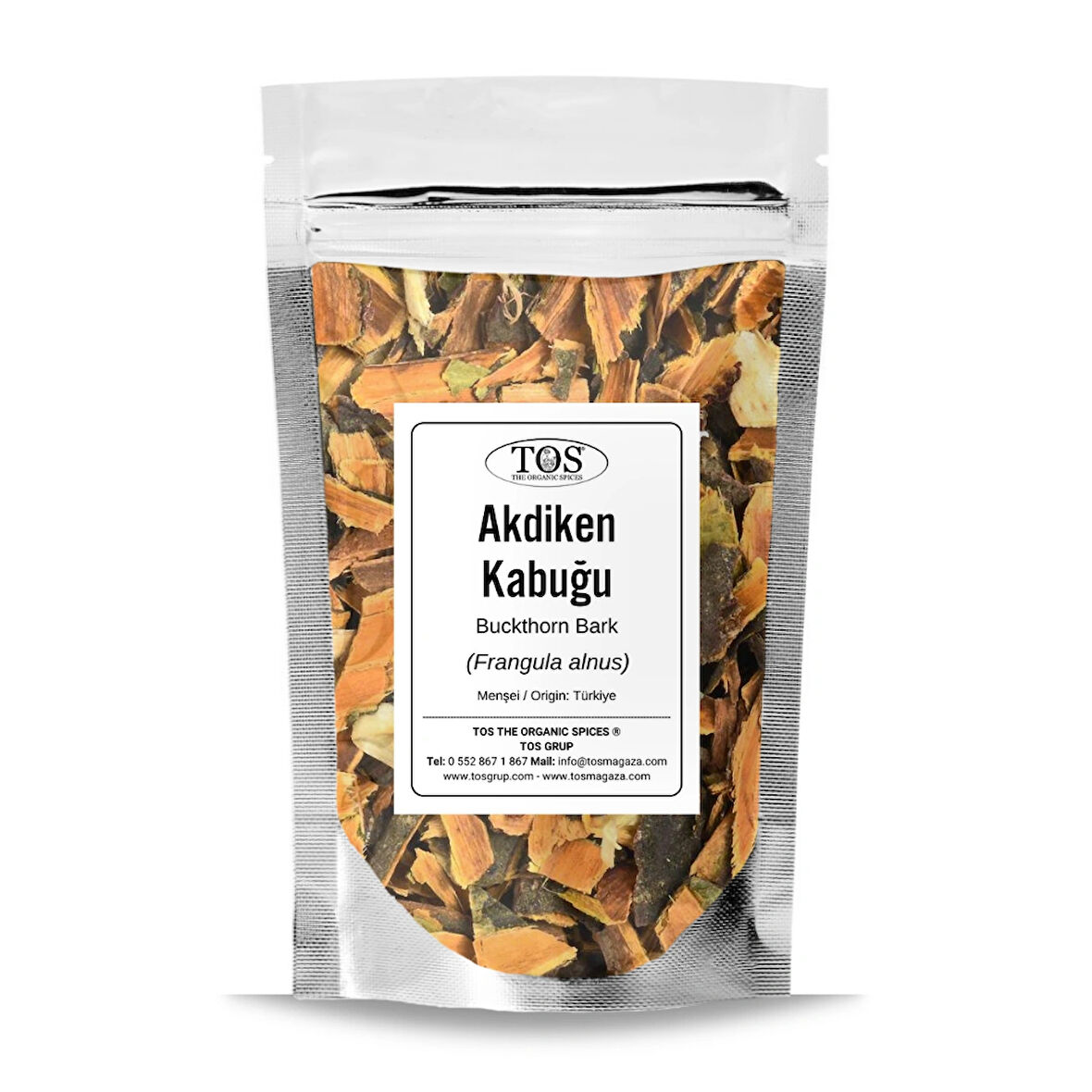 Akdiken Kabuğu (Barut Ağacı) 100 gr (1. Kalite) Frangula alnus