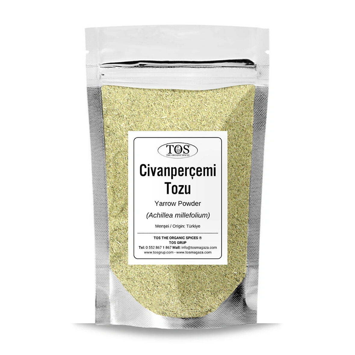 Civanperçemi Tozu 100 gr (1. Kalite) Achillea millefolium