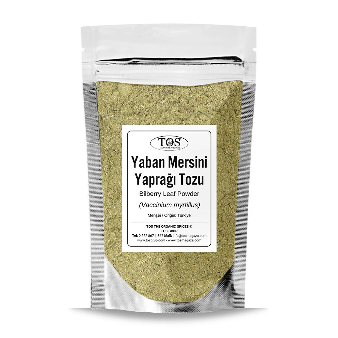 Yaban Mersini Yaprağı Tozu 100 gr (1. Kalite) Vaccinium myrtillus