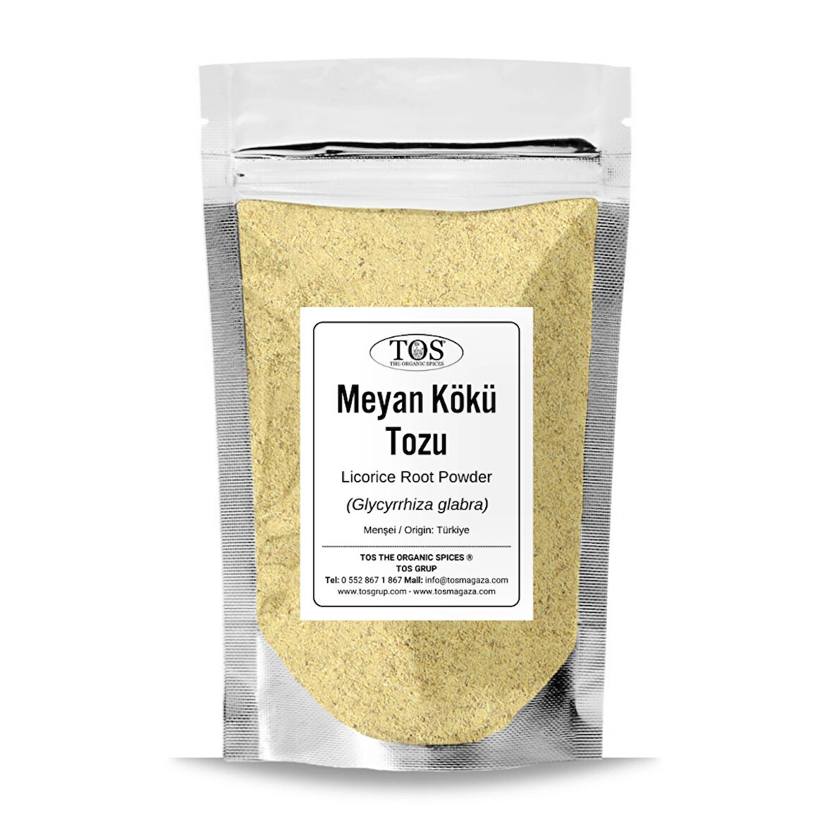 Meyan Kökü Tozu 250 gr (1. Kalite) Glycyrrhiza glabra