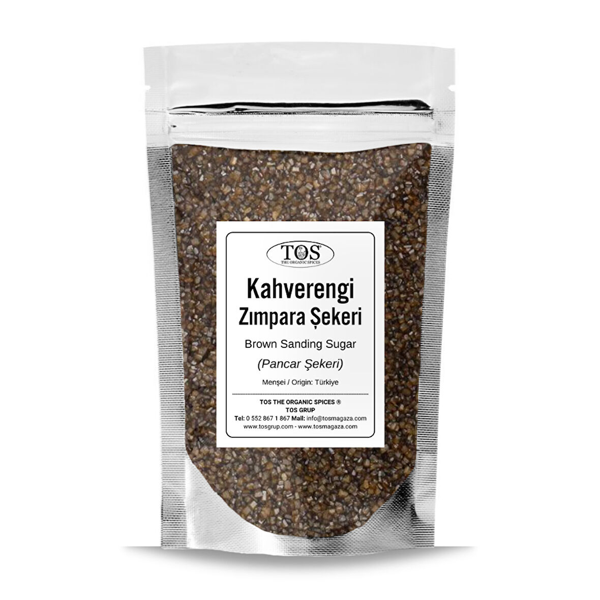 Kahverengi Zımpara Şekeri 100 gr Brown Sanding Sugar