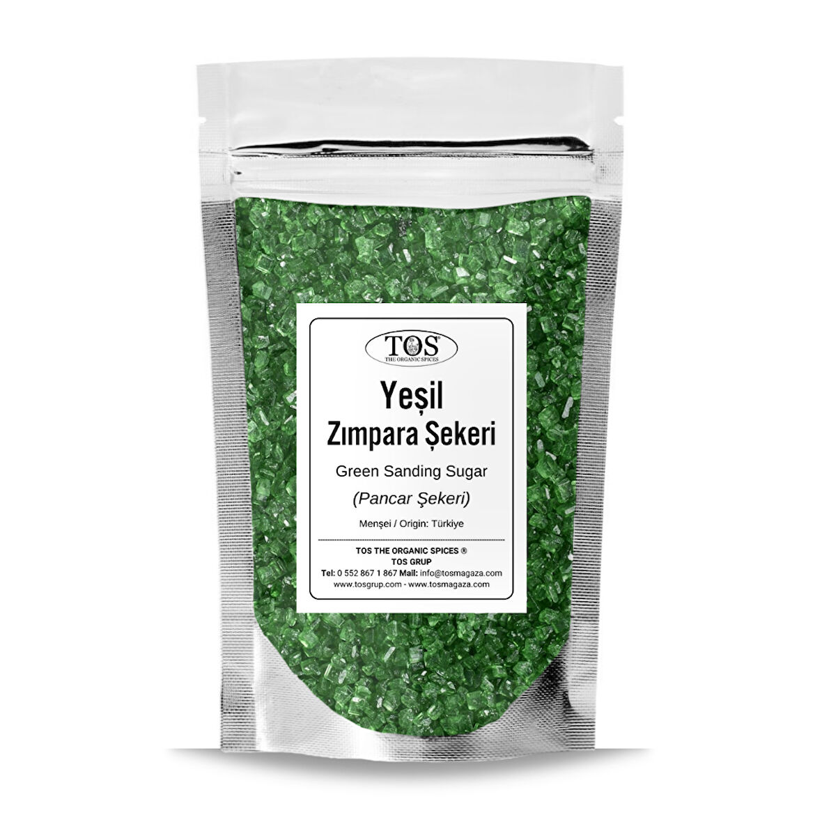 Yeşil Zımpara Şekeri 250 gr Green Sanding Sugar