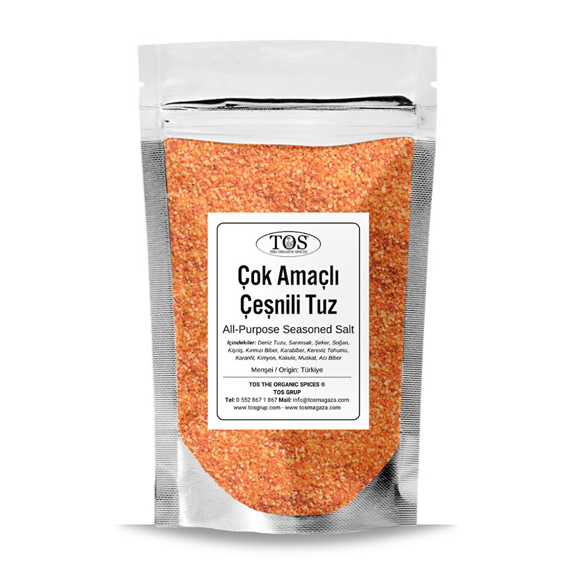 Çok Amaçlı Çeşnili Tuz 5 kg (1. Kalite) All-Purpose Seasoned Salt