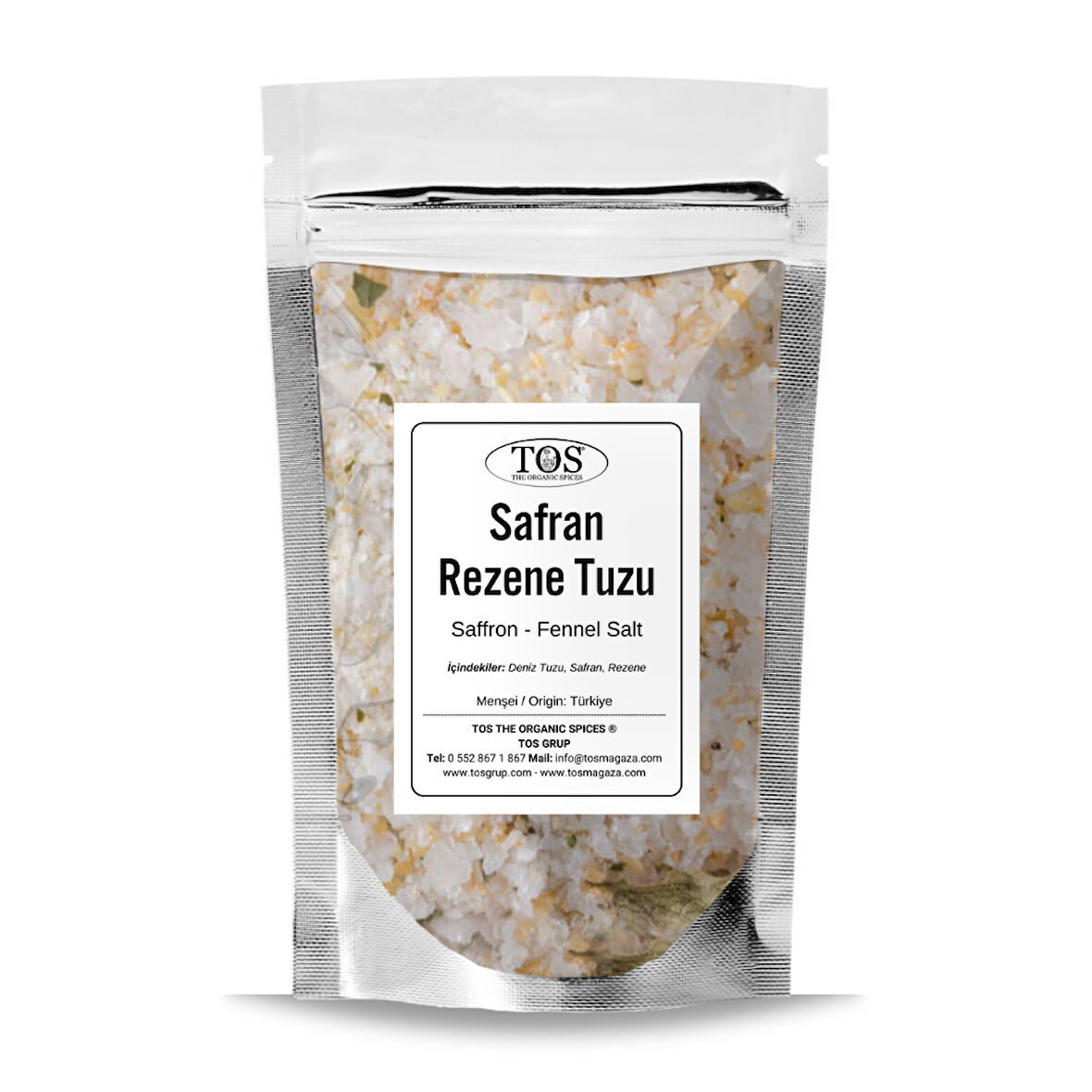 Safran - Rezene Tuzu 500 gr (1. Kalite) Saffron - Fennel Salt