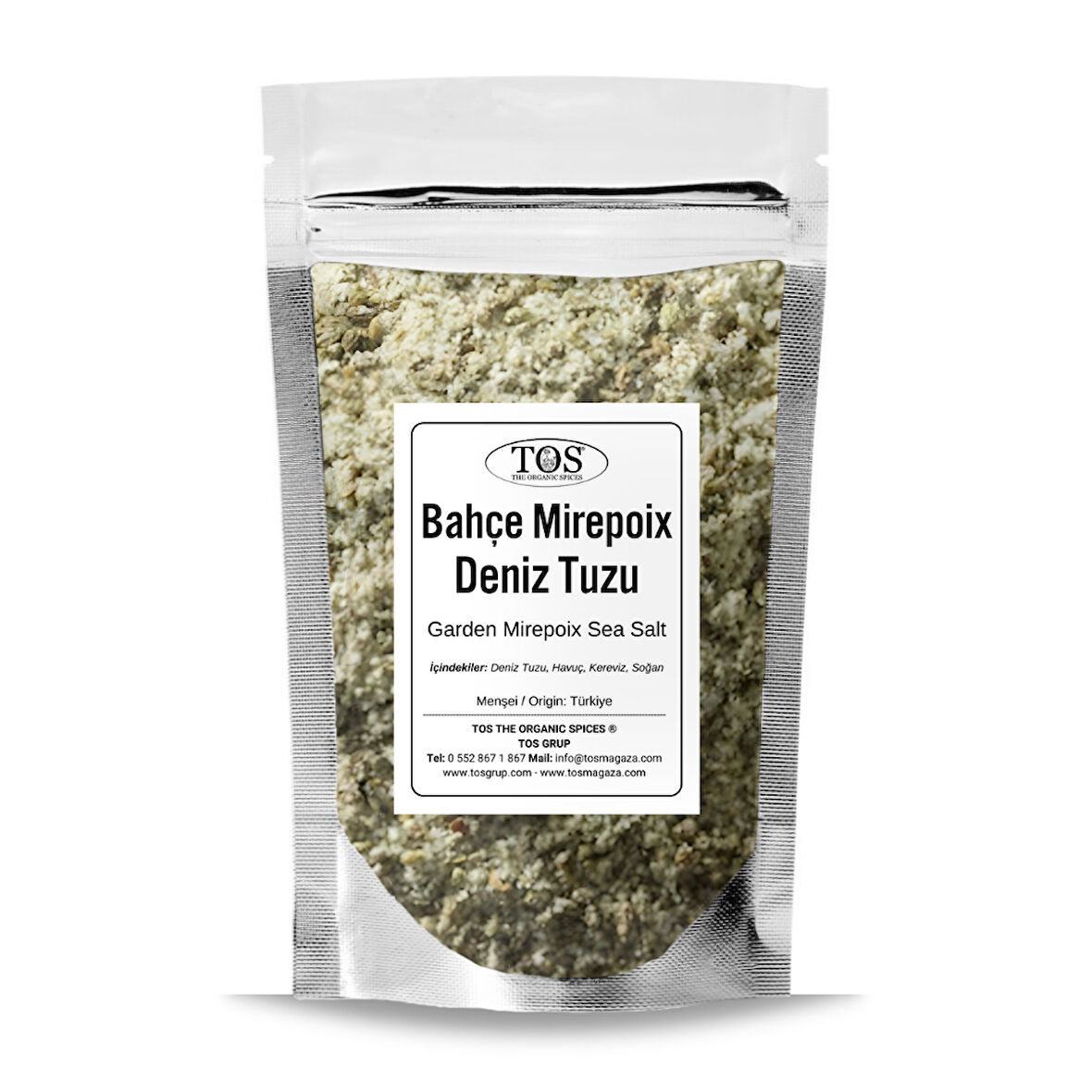 Bahçe Mirepoix Deniz Tuzu 5 kg (1. Kalite) Garden Mirepoix Sea Salt