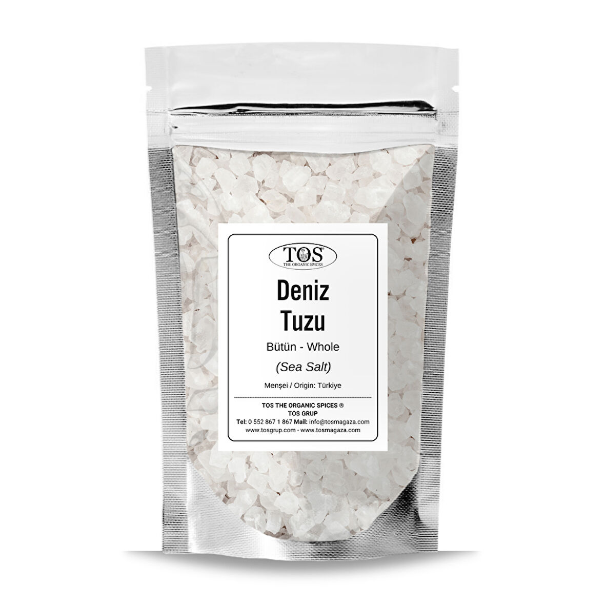 Deniz Tuzu (Bütün) 5 kg (1. Kalite) Sea Salt (Whole)