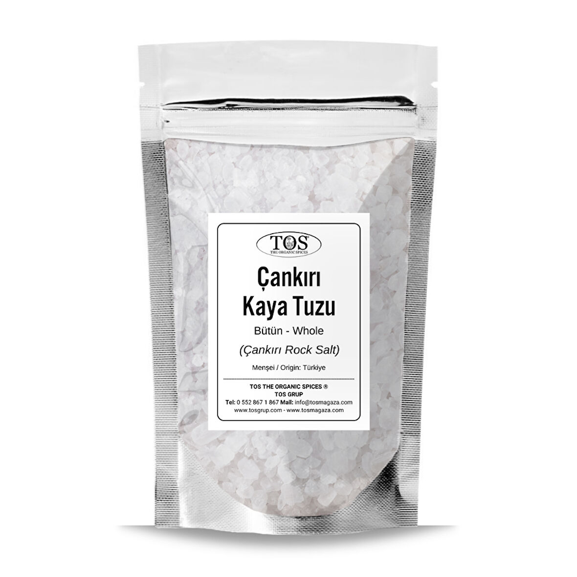 Çankırı Kaya Tuzu (Bütün) 1 kg (1. Kalite) Çankırı Rock Salt (Whole)