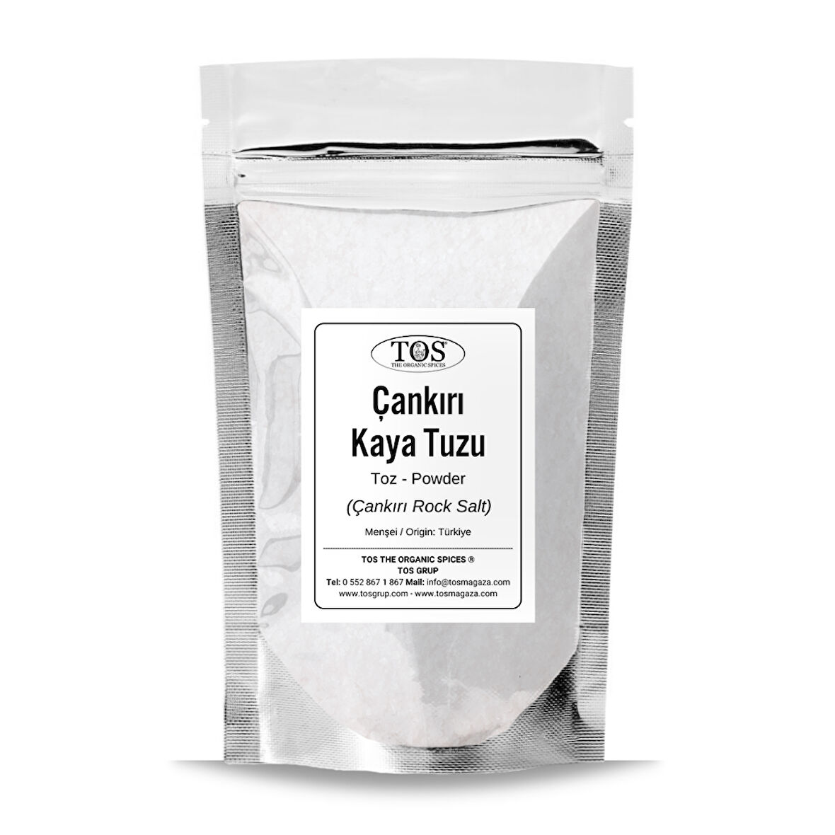 Çankırı Kaya Tuzu (Toz) 5 kg (1. Kalite) Çankırı Rock Salt (Powder)