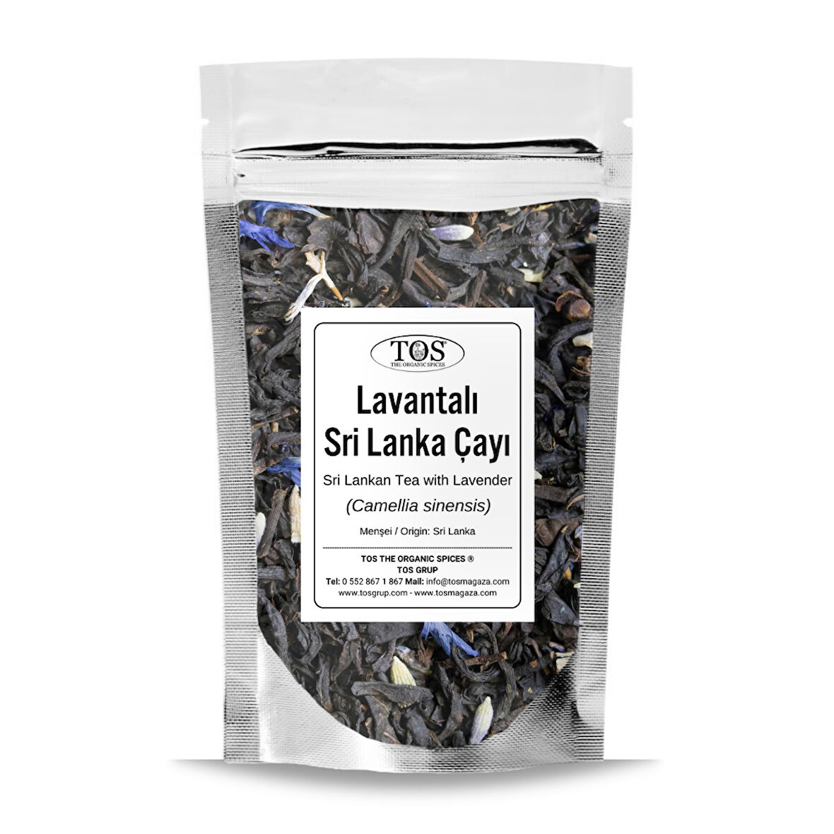 Lavantalı Sri Lanka Çayı 250 gr (1. Kalite)