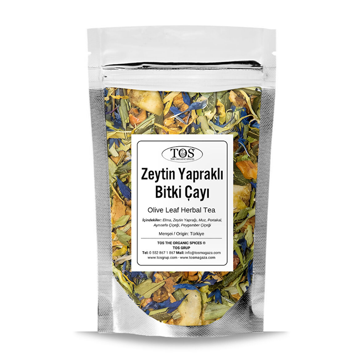 Zeytin Yapraklı Bitki Çayı 100 gr (1. Kalite)