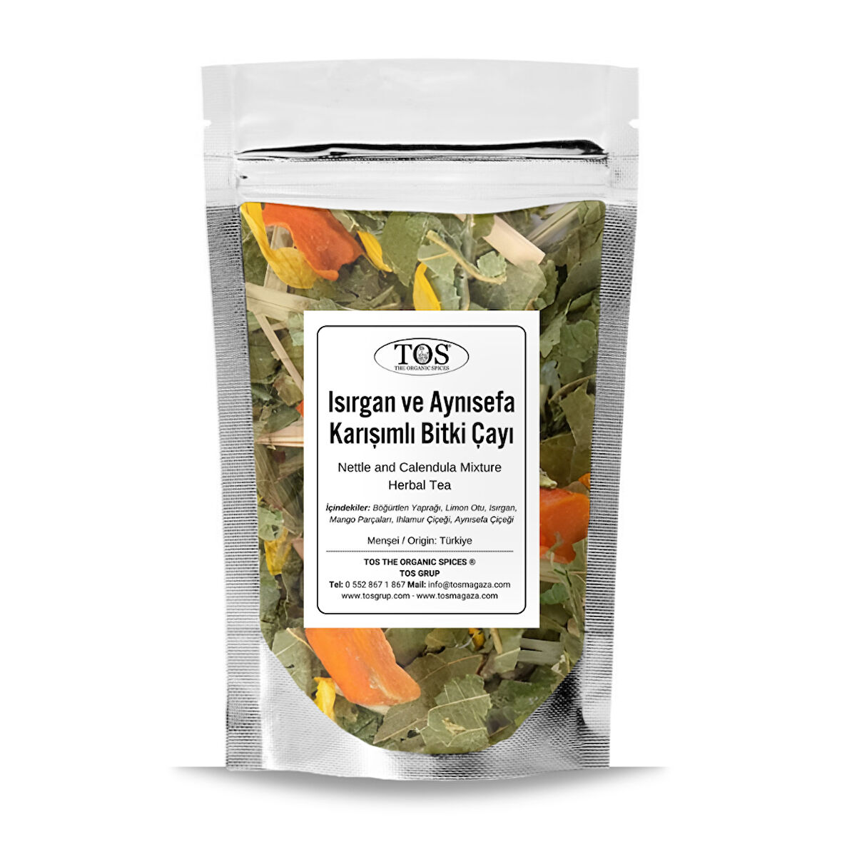 Isırgan ve Aynısefa Karışımı Bitki Çayı 100 gr (1. Kalite)