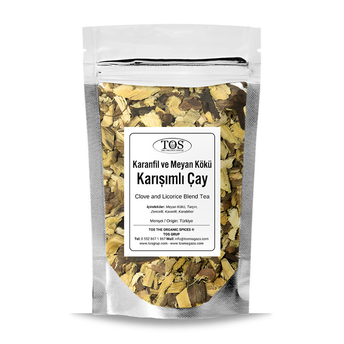Karanfil ve Meyan Kökü Karışımlı Çay 100 gr (1. Kalite)