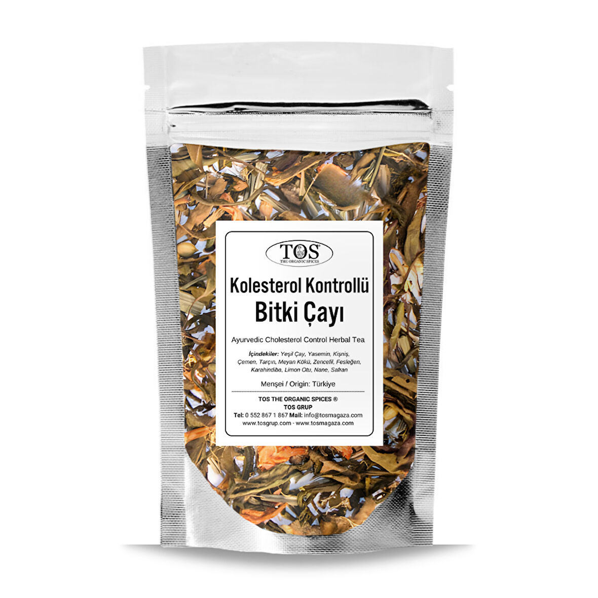 Ayurvedik Kolesterol Kontrollü Bitki Çayı 40 gr (1. Kalite)