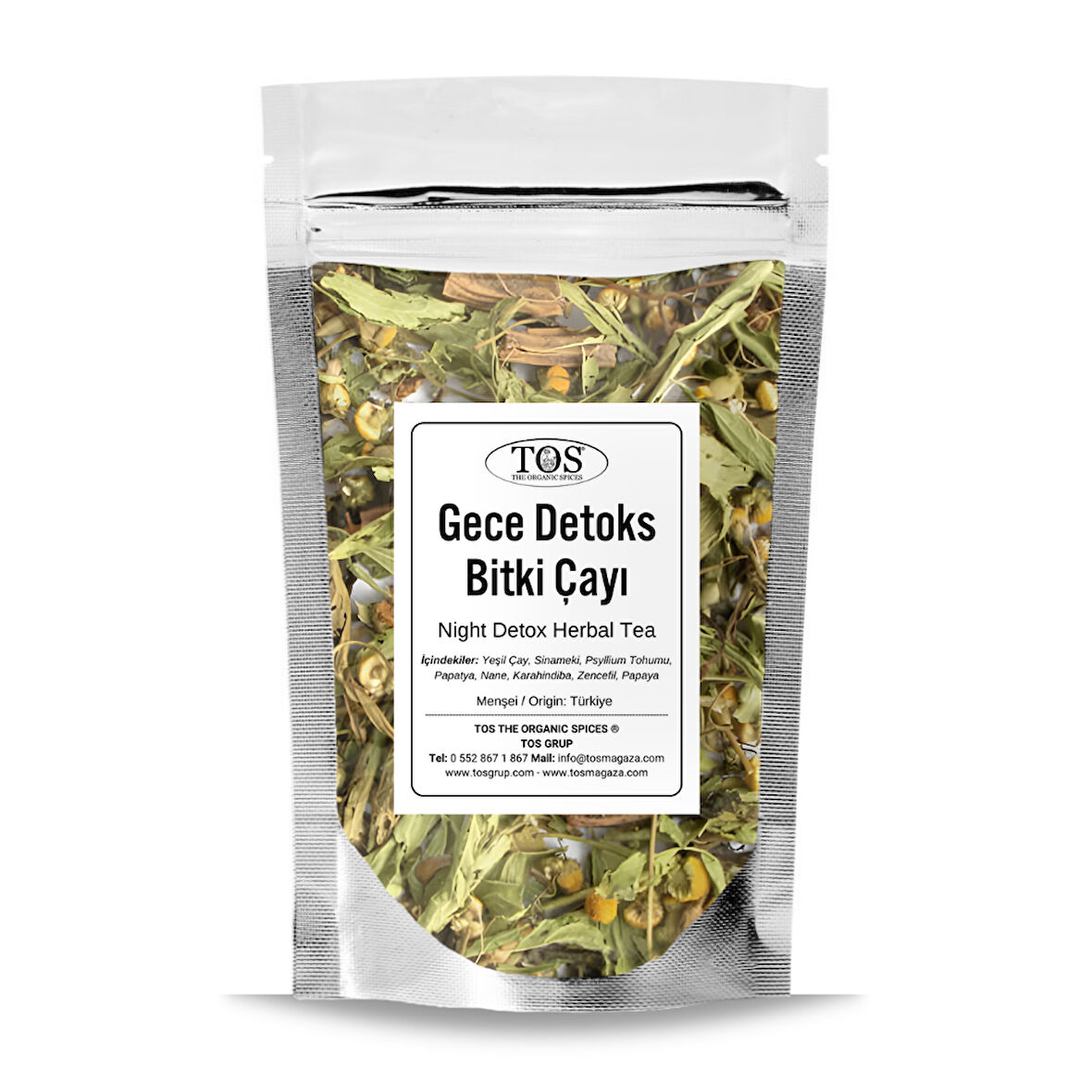 Gece Detoks Bitki Çayı 250 gr (1. Kalite)