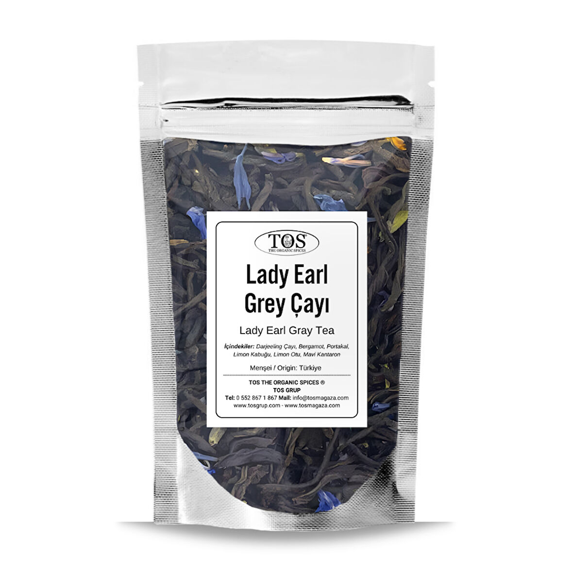 Lady Earl Grey Çayı 40 gr (1. Kalite)